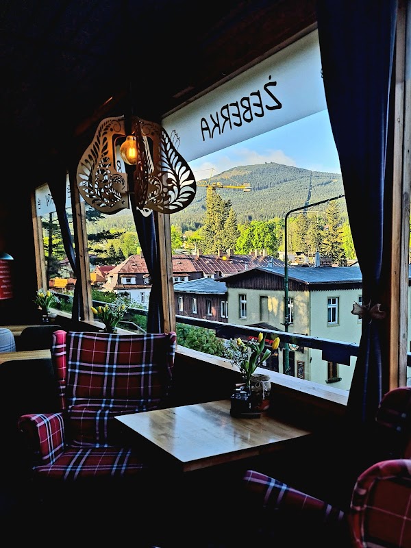 Wnętrze Bistro Na Widoku